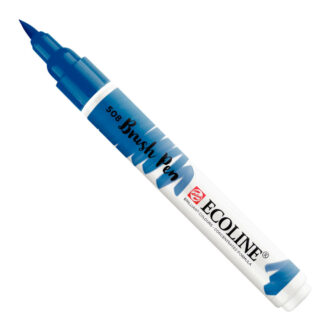 Marcador Punta Pincel de Acuarela Líquida ECOLINE - Azul de Prusia 508