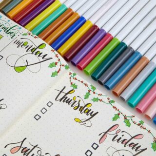 Set 100 Marcadores Crayola Super Tips Lettering