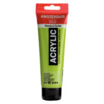 Tubo 120 ml Pintura Acrílica AMSTERDAM – Serie Estándar – Verde Amarillento 617