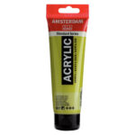Tubo 120 ml Pintura Acrílica AMSTERDAM – Serie Estándar – Verde Oliva Claro 621