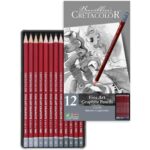Estuche Metálico 12 Lápices de Grafito para Bellas Artes CRETACOLOR Cleos Principal