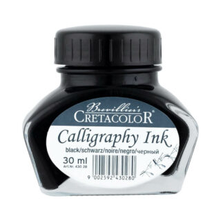 Frasco de Tinta Negra para Caligrafía CRETACOLOR 30 ml