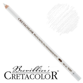 Lápiz Blanco para Bellas Artes CRETACOLOR Pastel Graso