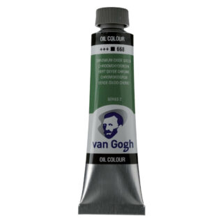 Tubo de Pintura al Óleo Van Gogh 40 ml - Verde Óxido Cromo 668