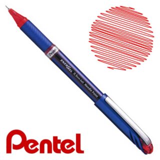 Bolígrafo Gel Pentel EnerGel 0.5 BLN25 Rojo