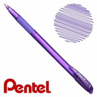 Bolígrafo Pentel Feel-It! 0.7 BX427 Violeta