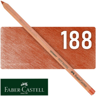 Lápiz Tiza Pastel para Artistas, Faber-Castell Pitt Pastel - 188 - Sanguina