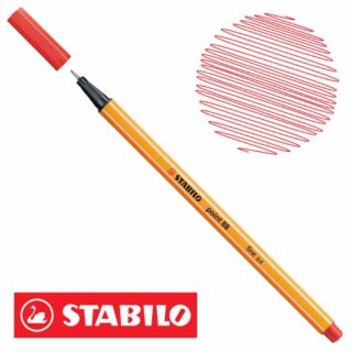 Micropunta 0.4 STABILO Point 88-40 Rojo