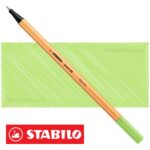 Micropunta 0.4 mm STABILO Point 88 - 14 - Verde Lima