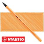 Micropunta 0.4 mm STABILO Point 88 - 85 - Papaya