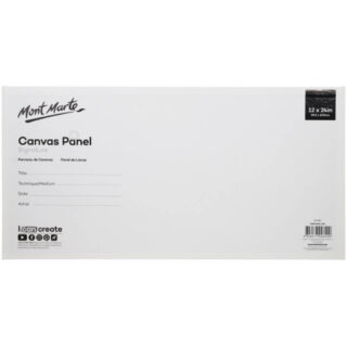 Panel de Lienzo Mont Marte Signature (30.5 x 60.9 cm) Reverso