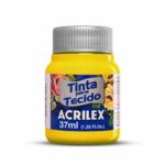 Pintura para Tela Acrilex 37 ml - Amarillo Limón 504