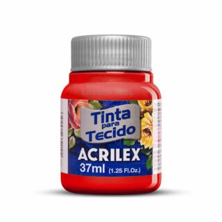 Pintura para Tela Acrilex 37 ml - Rojo Navidad 984-N