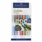 Set 15 Piezas Mix & Match Gelatos Faber-Castell Colores Metálicos