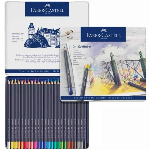 Set 24 Lápices de Color Faber-Castell Goldfaber Creative Studio