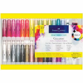 Set 33 Piezas Mix & Match Gelatos Faber-Castell