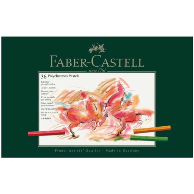 Set 36 Tizas Pastel para Artistas Faber-Castell POLYCHROMOS Frente