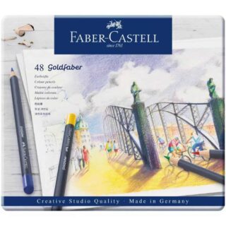 Set 48 Lápices de Color Faber-Castell Goldfaber Creative Studio Frente