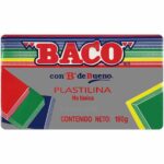 Barra de Plastilina -BACO- 180 gr - Gris