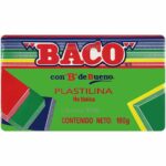 Barra de Plastilina -BACO- 180 gr - Verde