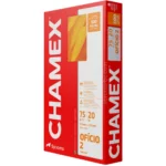 Papel Bond Blanco, Paquete de 500 Hojas de 75 g-m², CHAMEX, Tamaño Oficio