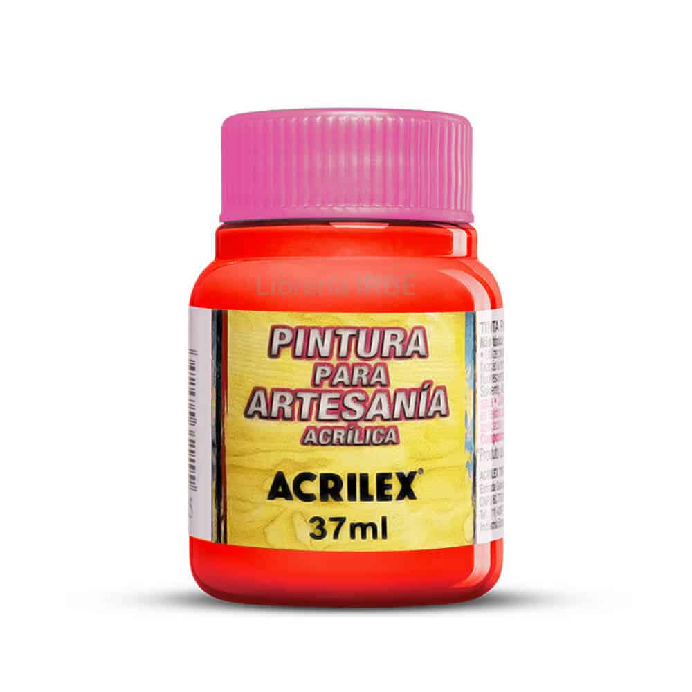Pintura para Artesanía Acrilex 37 ml - Rojo Vivo 541