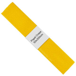 Rollo de Papel Crepé (50 x 200 cm) Amarillo Oro