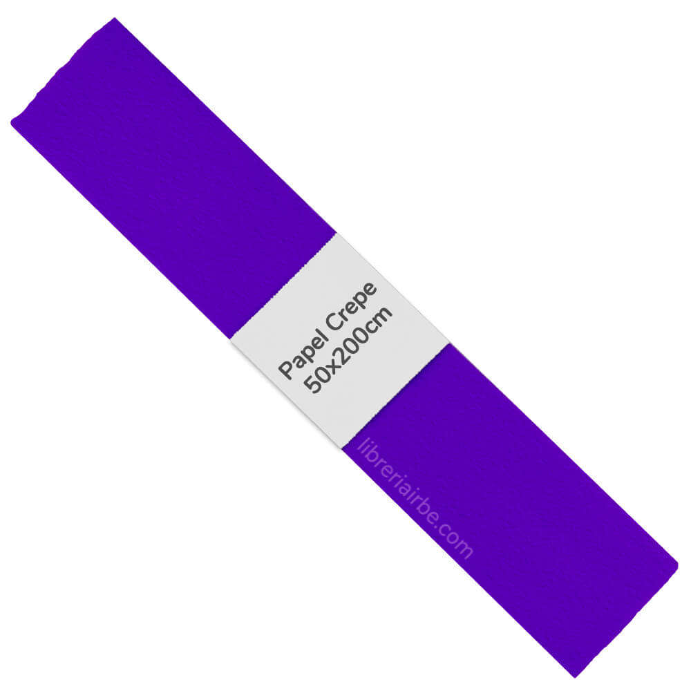 Rollo de Papel Crepé (50 x 200 cm) Morado