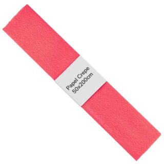 Rollo de Papel Crepé (50x200 cm) Coral