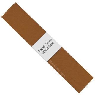 Rollo de Papel Crepé (50x200 cm) Marron Claro