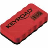 Almohadilla, Borrador Magnético de Pizarra Acrílica Blanca, KEYROAD - Rojo