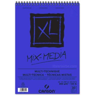 Bloc de Papel para Técnicas Mixtas CANSON XL® Mix-Media con 30 Hojas de 300 g Tamaño A4