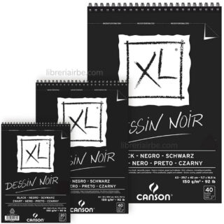 Blocs de Papel Negro CANSON XL® Dessin Noir Tamaños
