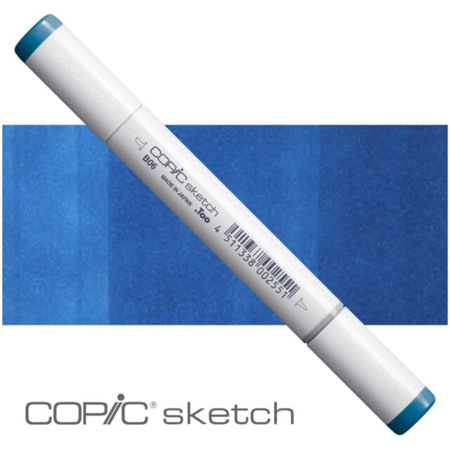 Marcador COPIC Sketch - Peacock Blue B06