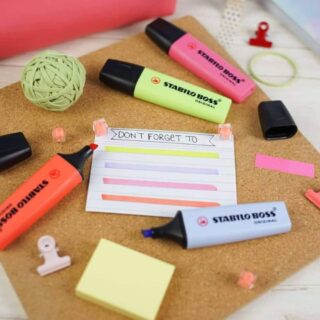 Nuevos Resaltadores STABILO BOSS Pastel Vista