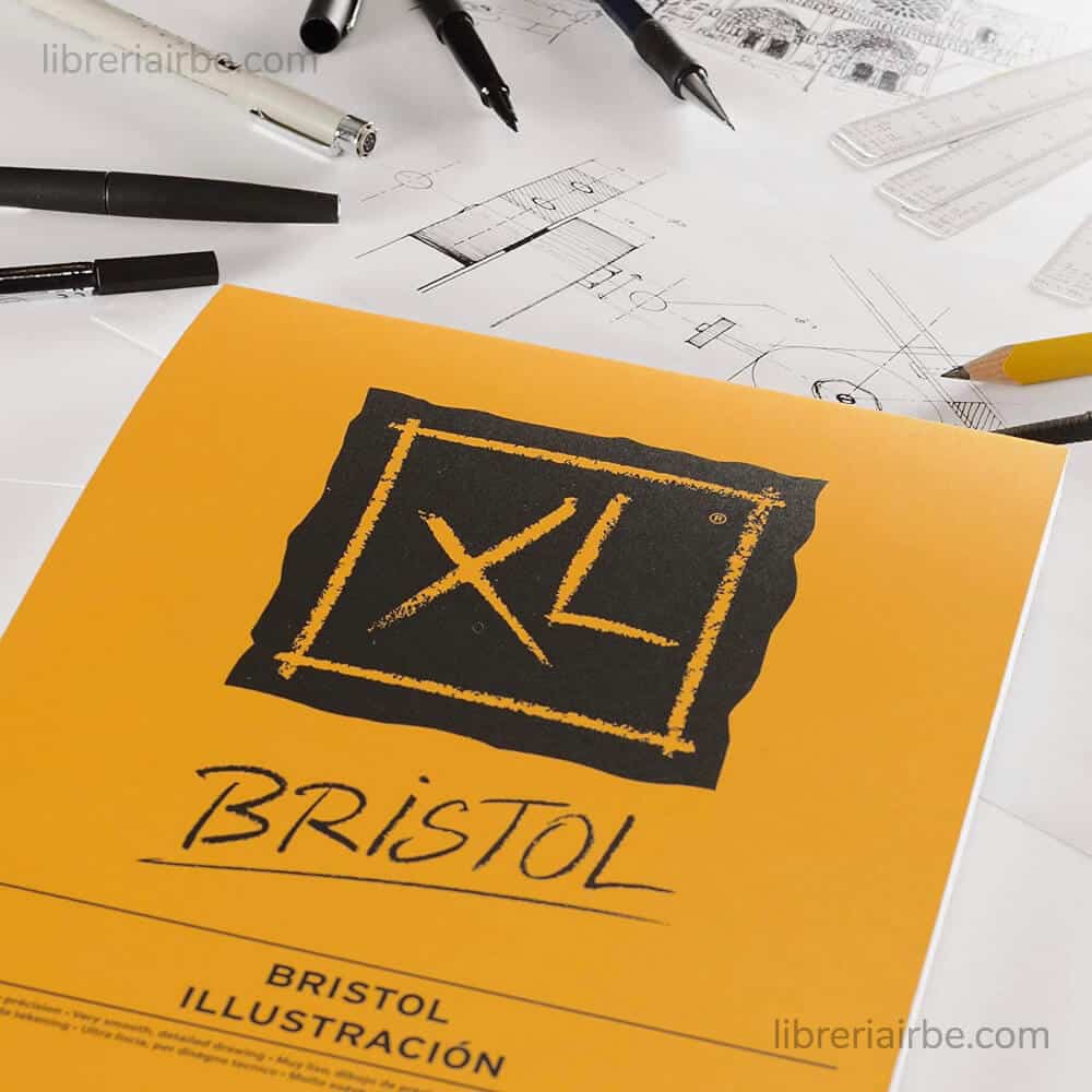 Bloc de Papel para Ilustración CANSON XL® Bristol con 50 Hojas de 180 g/m²  Tamaño A3 - Librería IRBE Bolivia