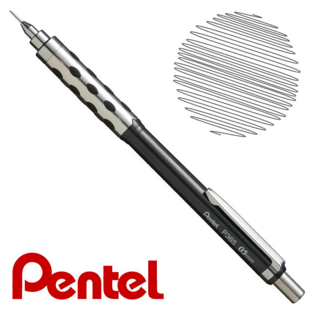 Portaminas para Artistas 0.5 Pentel P365 STEIN Negro