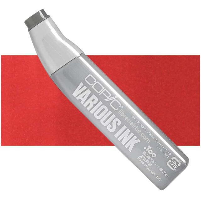 Tinta COPIC Various Ink - R27 - Cadmium Red - Librería IRBE Bolivia