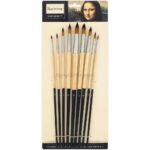 Set 9 Pinceles Redondos para Artistas