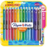 Set 16 Bolígrafos Retráctiles Paper Mate Inkjoy Gel