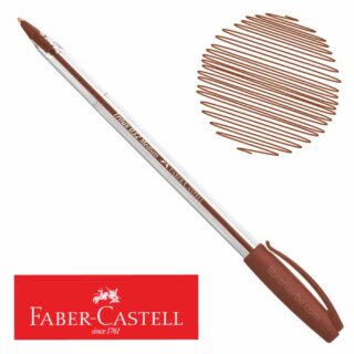 Bolígrafo Faber-Castell Trilux 032 Medium Marrón Nuevo
