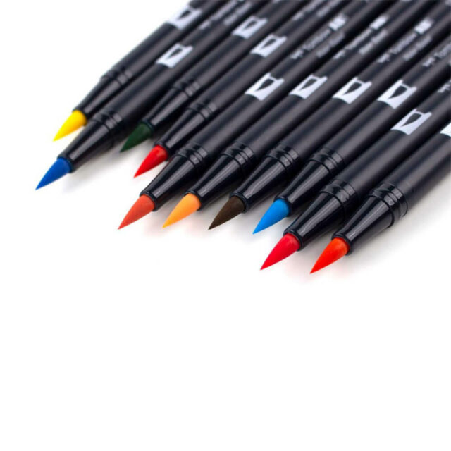 Set 10 Marcadores Tombow Dual Brush Pens – Paleta Celebration Pincel