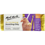 Arcilla para Modelar de Secado al Aire – 500 g Terracota Mont Marte Premium