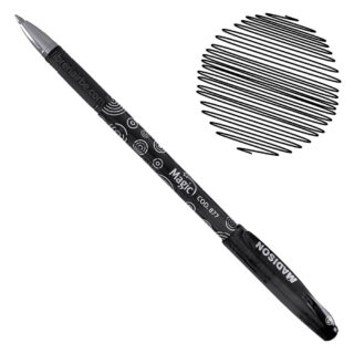 Bolígrafo Gel Borrable MADISON Magic Negro Nuevo