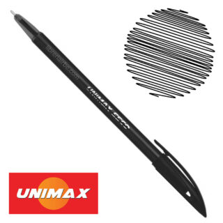 Bolígrafo UNIMAX EECO 0.7 Negro