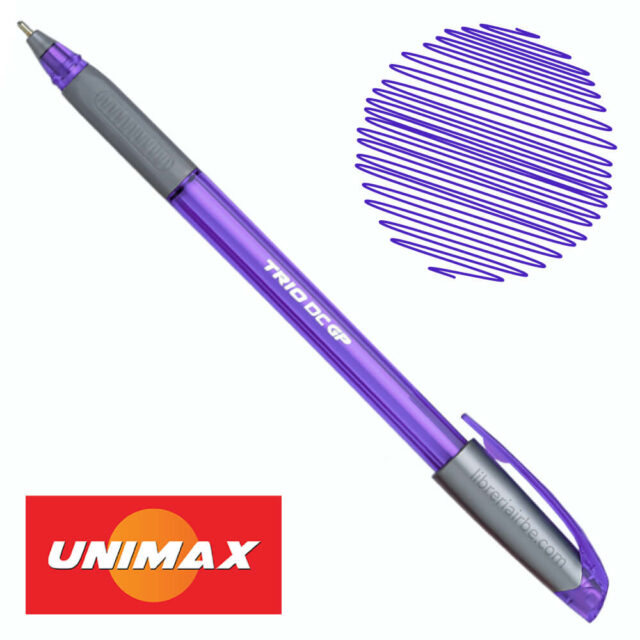 Bolígrafo UNIMAX TRIO DC GP 0.5 Violeta