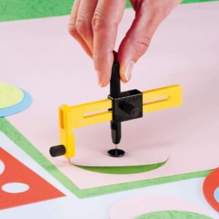 Compás Cortador de Círculos OLFA Modelo CMP-1 Uso