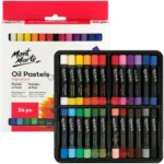 Crayones Óleo Pastel, Pasteles al Óleo, Oil Pastel, Mont Marte Signature, Set de 24 Colores