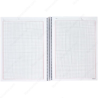 Cuaderno Anillado Carta WINNER con 100 Hojas Cuadriculadas 5 mm - Interior