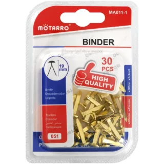 Ganchos Mariposa, Sujetadores, Chinches de Latón de 3-4″ (19 mm), Motarro, Caja de 30 Piezas